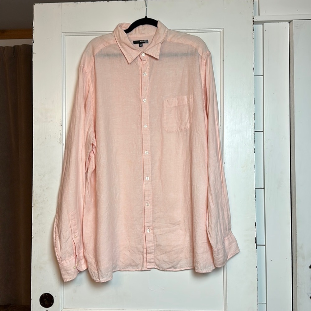 Murano linen button down